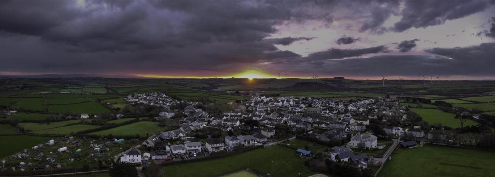 Penhallow House St Newlyn East Esterno foto